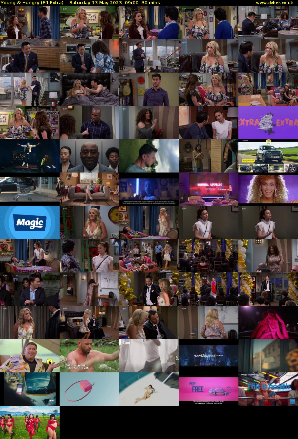 Young & Hungry (E4 Extra) Saturday 13 May 2023 09:00 - 09:30