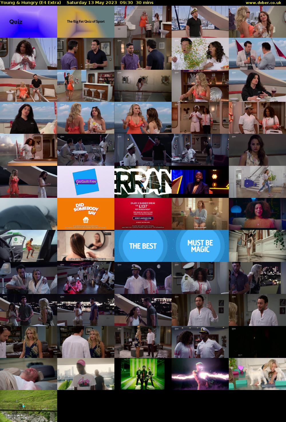 Young & Hungry (E4 Extra) Saturday 13 May 2023 09:30 - 10:00