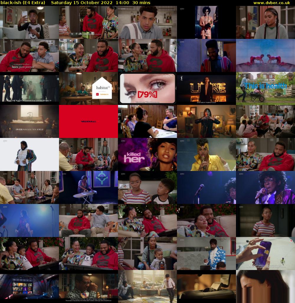 black-ish (E4 Extra) Saturday 15 October 2022 14:00 - 14:30