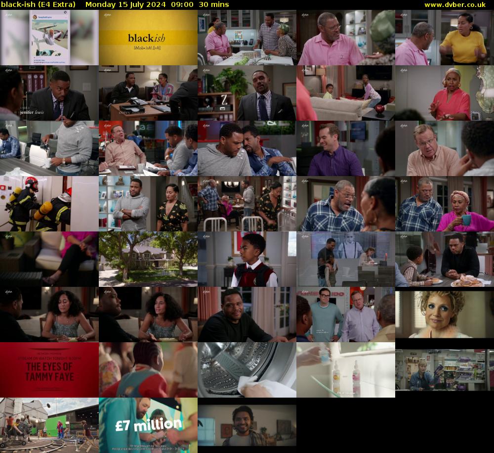 black-ish (E4 Extra) Monday 15 July 2024 09:00 - 09:30
