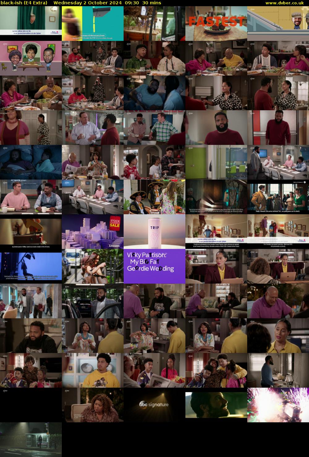 black-ish (E4 Extra) Wednesday 2 October 2024 09:30 - 10:00