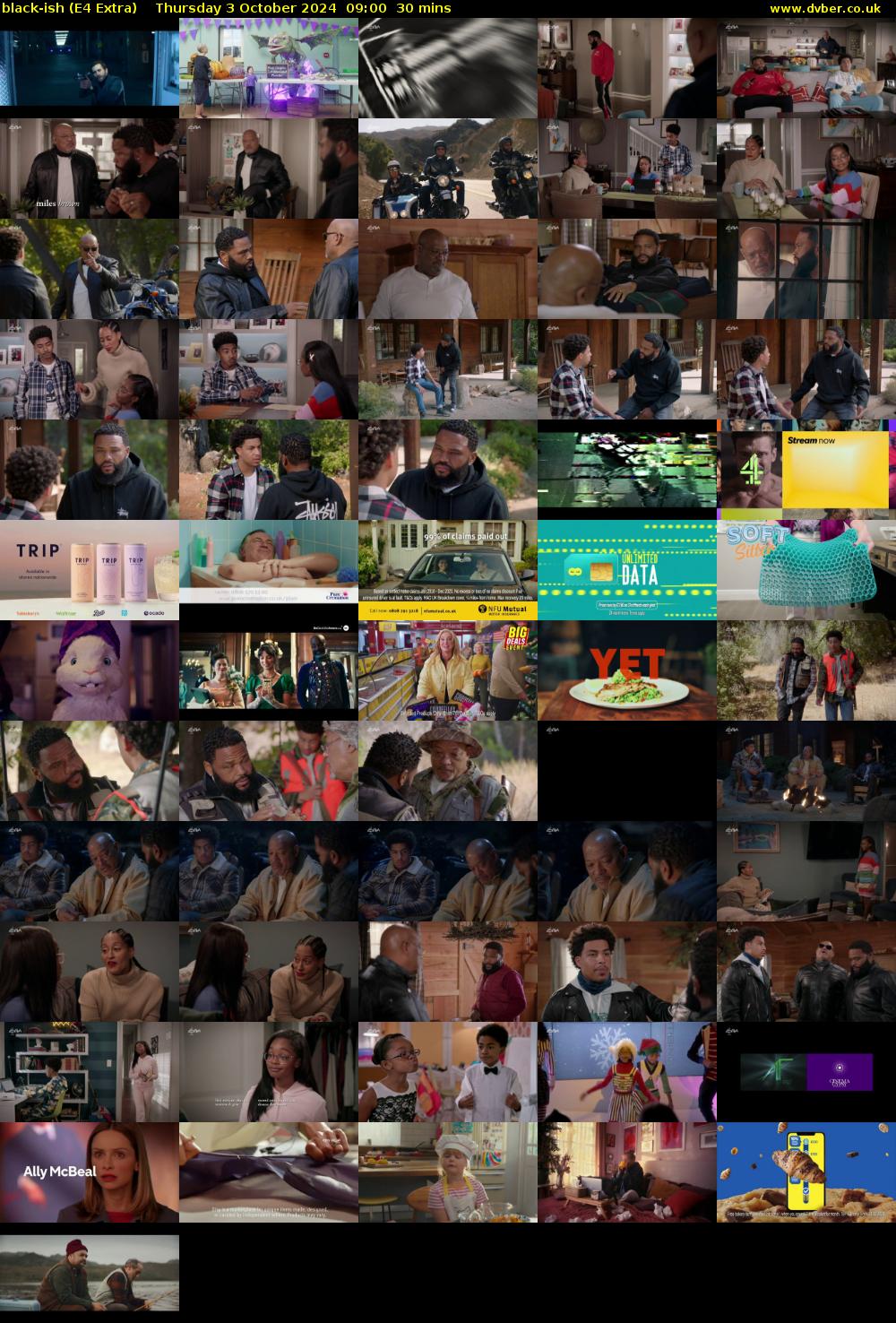 black-ish (E4 Extra) Thursday 3 October 2024 09:00 - 09:30
