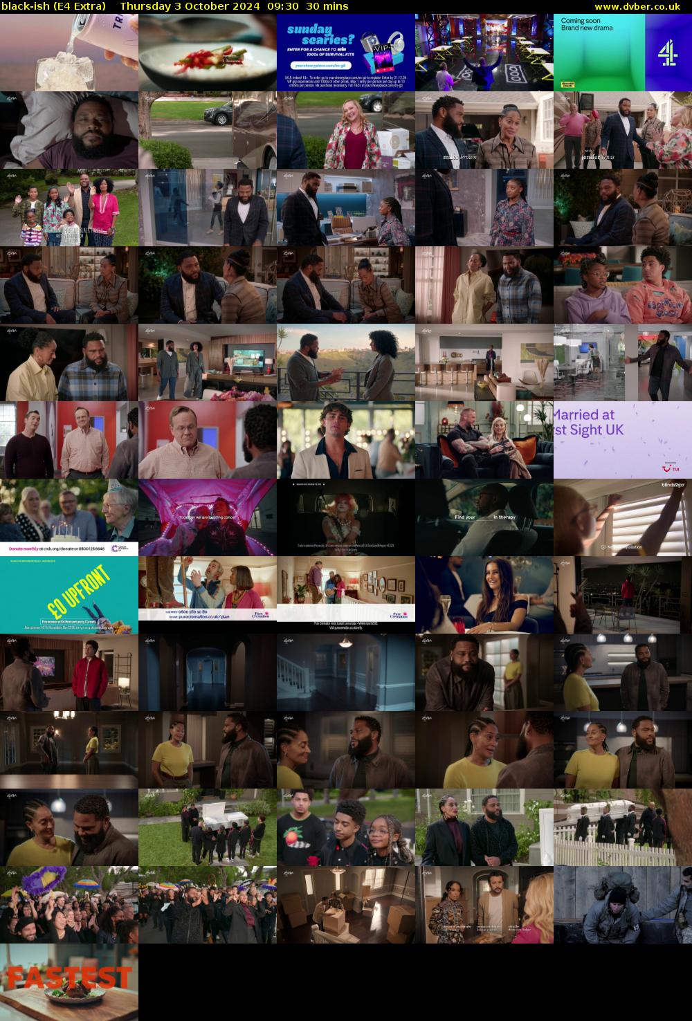 black-ish (E4 Extra) Thursday 3 October 2024 09:30 - 10:00