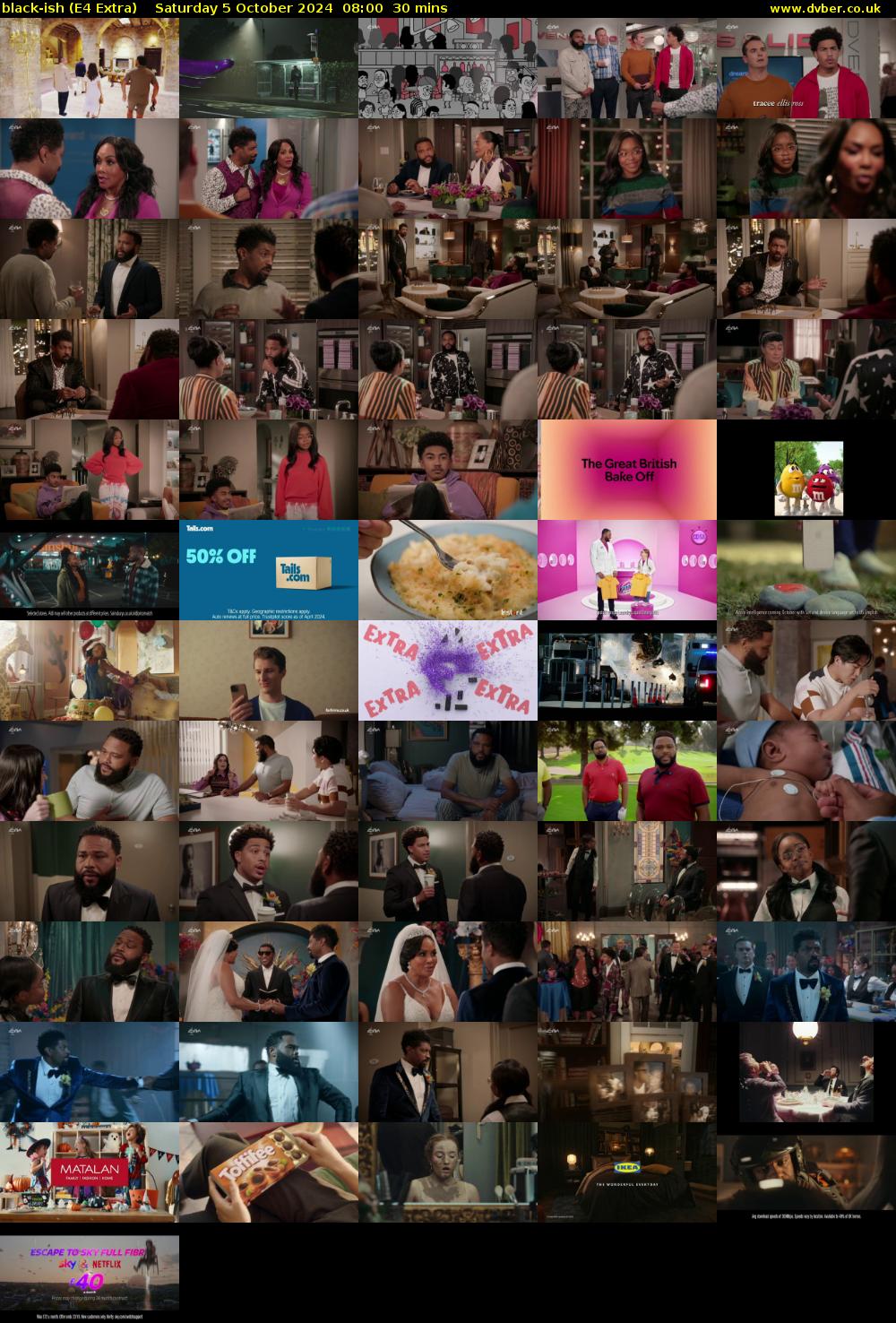 black-ish (E4 Extra) Saturday 5 October 2024 08:00 - 08:30