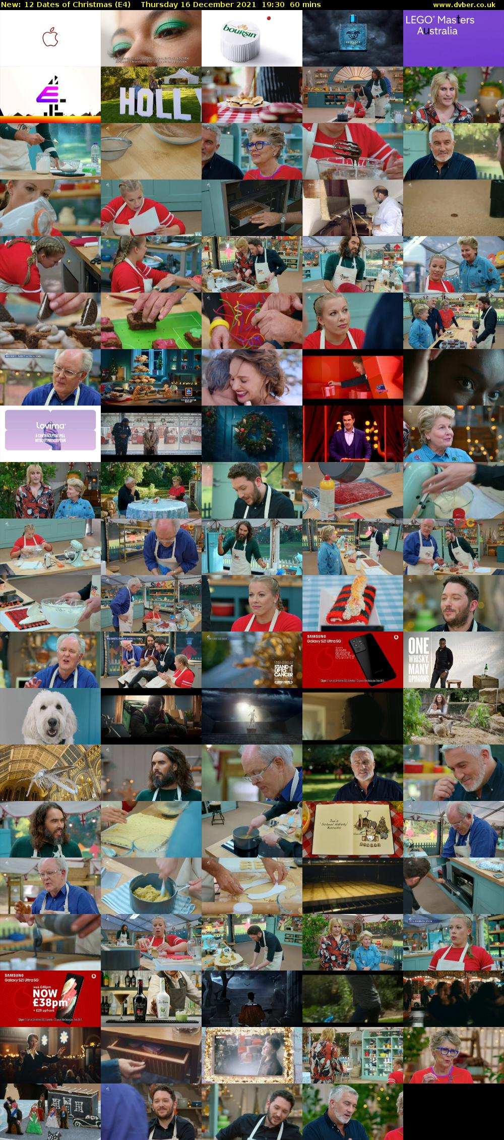 12 Dates of Christmas (E4) Thursday 16 December 2021 19:30 - 20:30