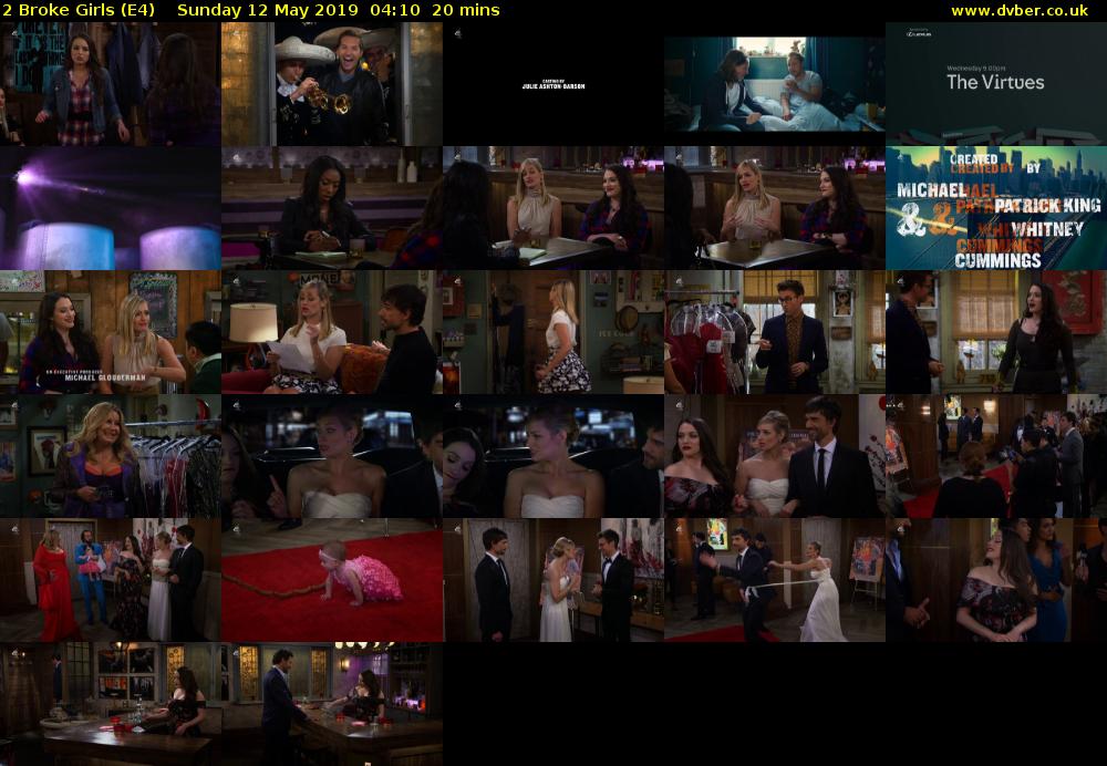 2 Broke Girls (E4) Sunday 12 May 2019 04:10 - 04:30