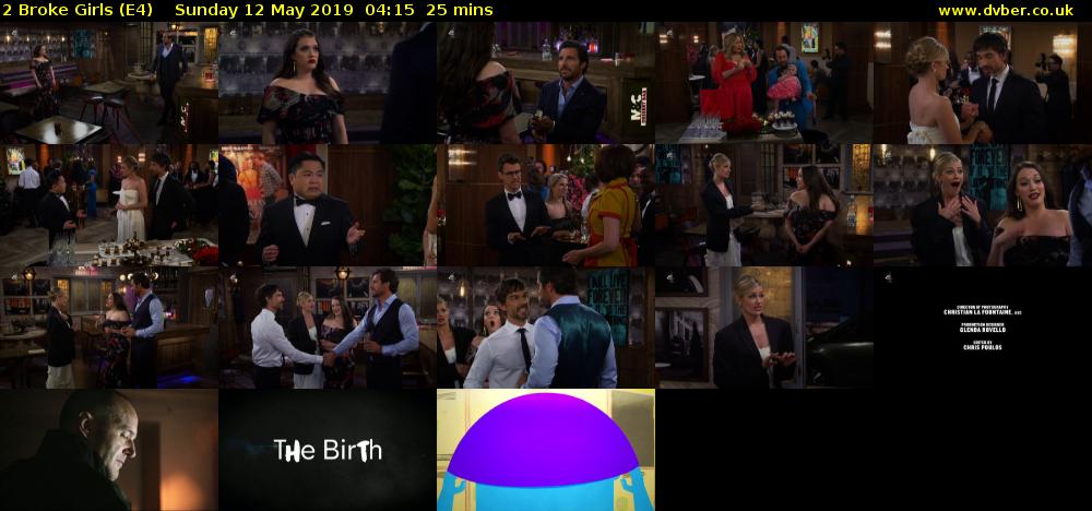 2 Broke Girls (E4) Sunday 12 May 2019 04:15 - 04:40