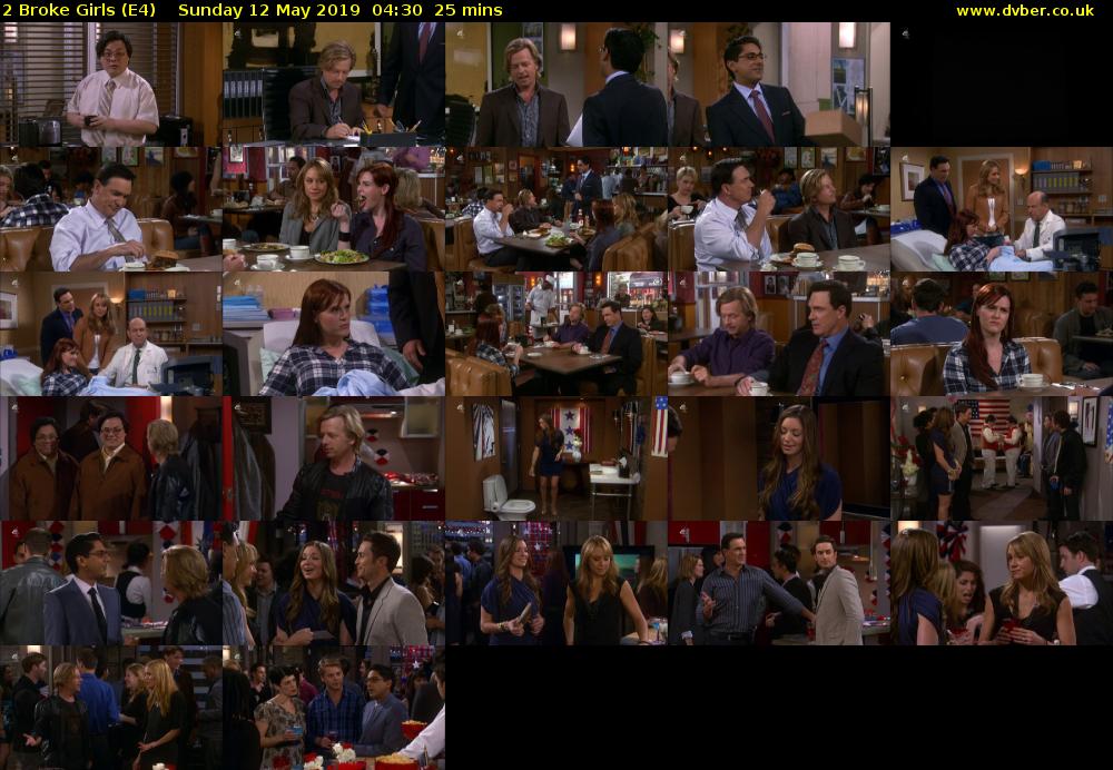 2 Broke Girls (E4) Sunday 12 May 2019 04:30 - 04:55