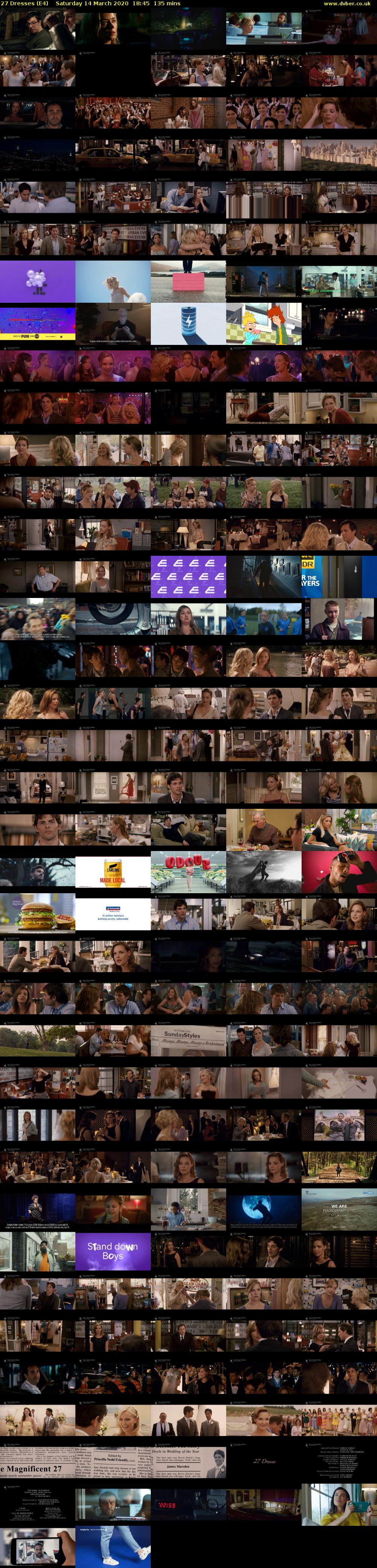 27 Dresses (E4) Saturday 14 March 2020 18:45 - 21:00