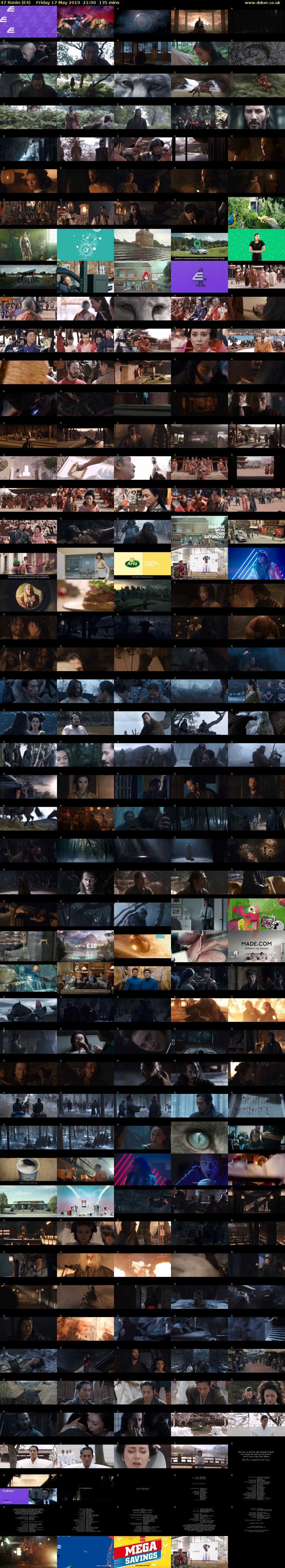 47 Ronin (E4) Friday 17 May 2019 21:00 - 23:15