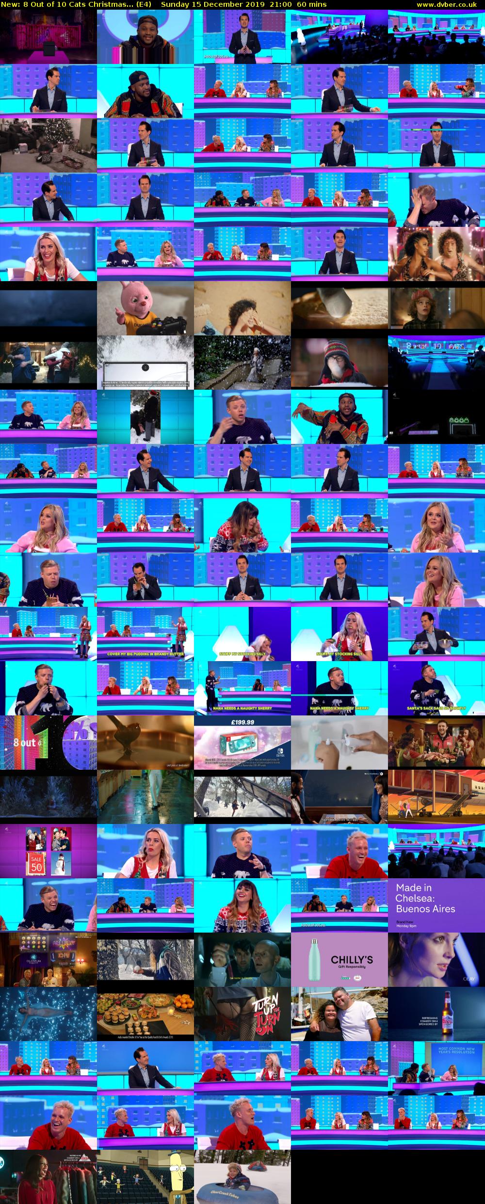 8 Out of 10 Cats Christmas... (E4) Sunday 15 December 2019 21:00 - 22:00