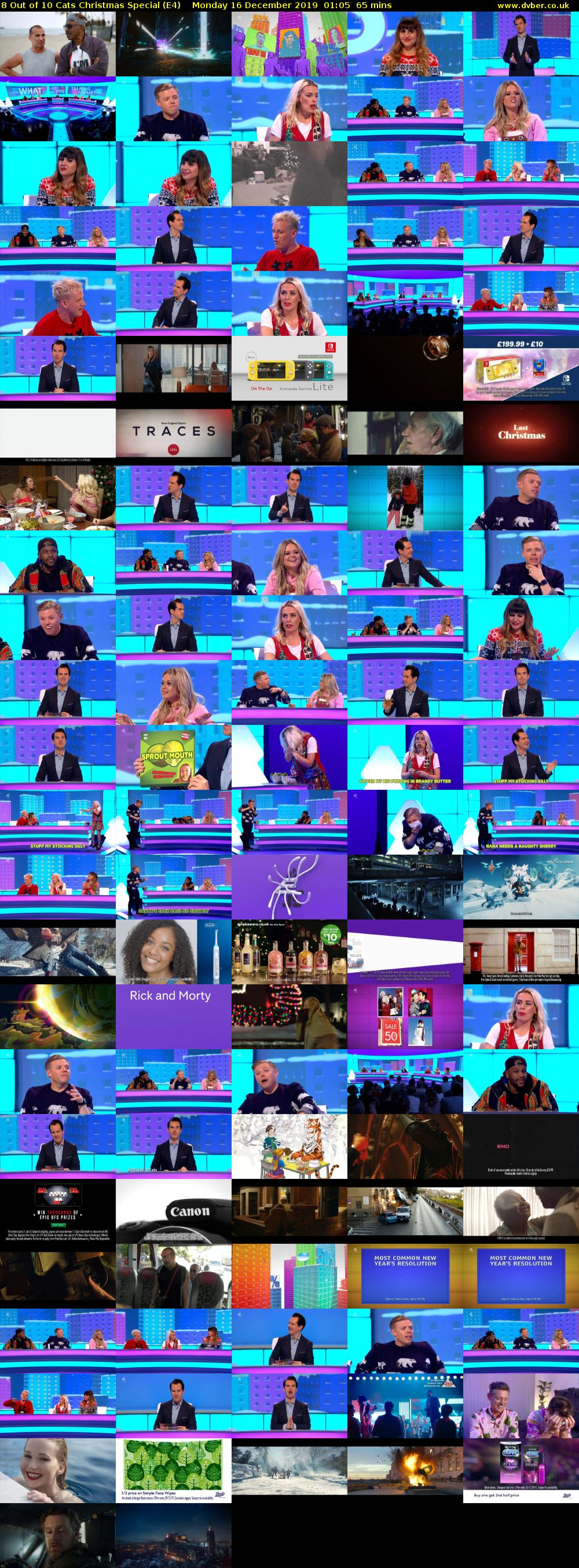 8 Out of 10 Cats Christmas Special (E4) Monday 16 December 2019 01:05 - 02:10