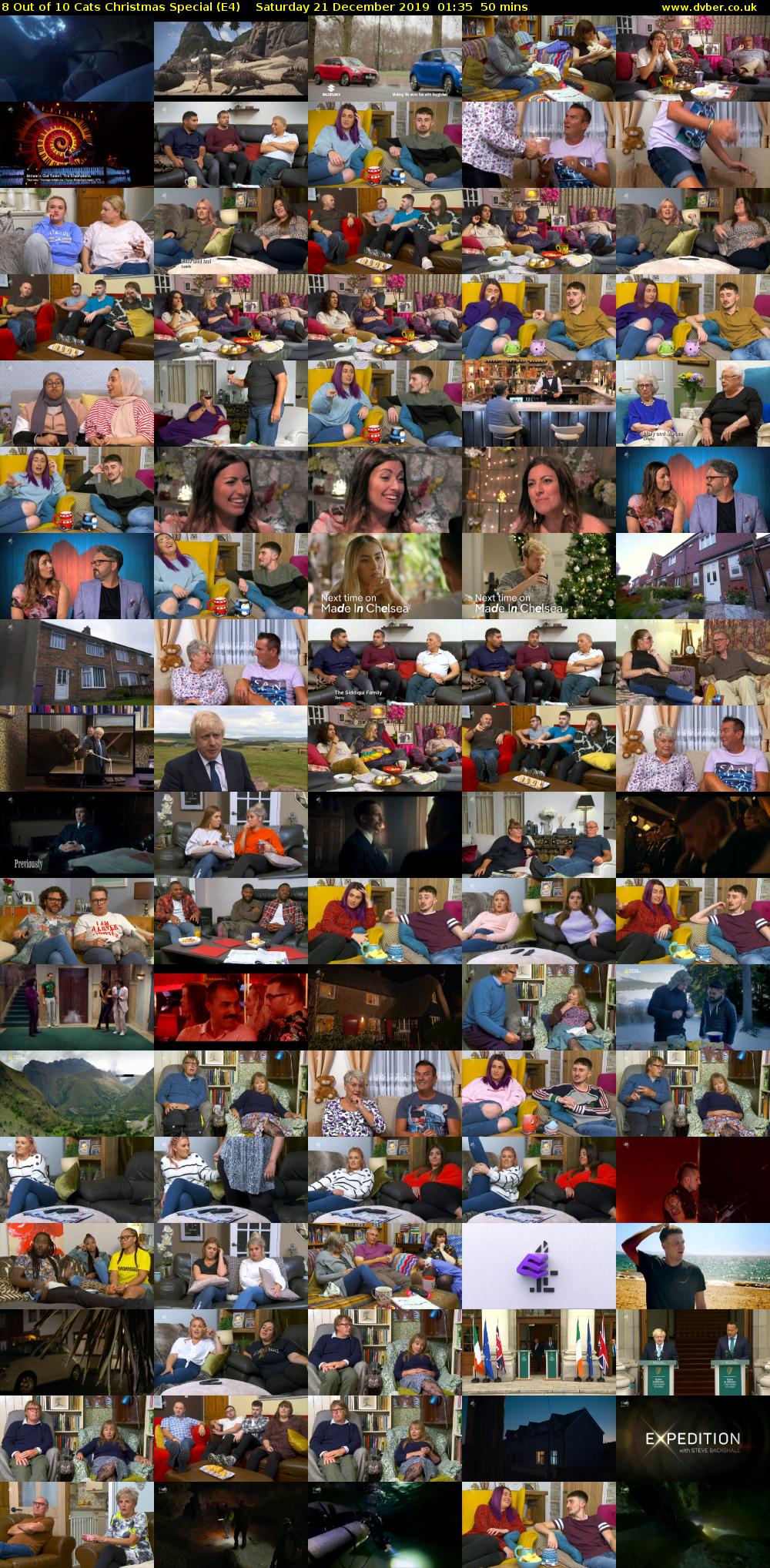 8 Out of 10 Cats Christmas Special (E4) Saturday 21 December 2019 01:35 - 02:25