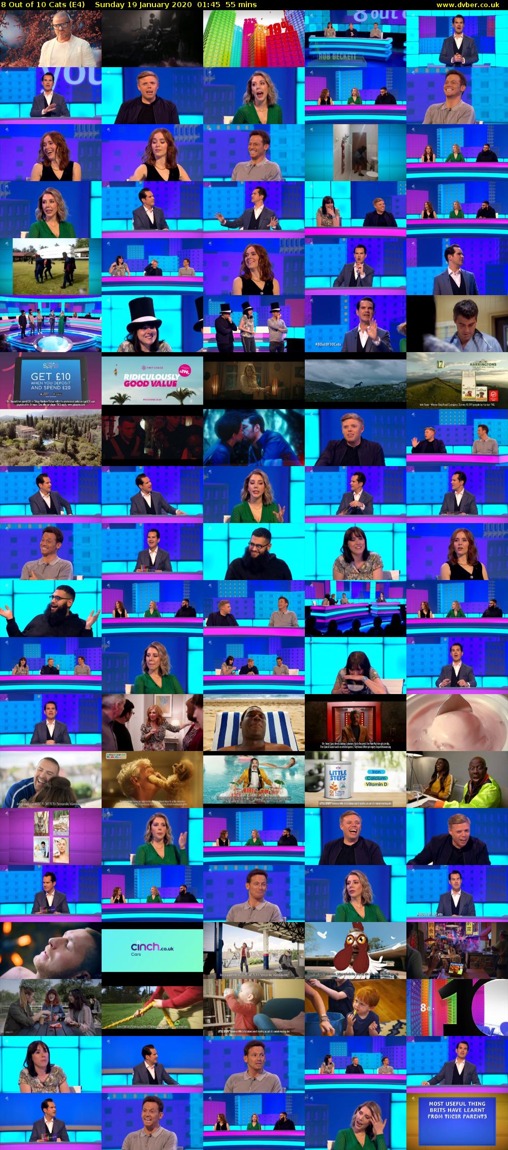 8 Out of 10 Cats (E4) Sunday 19 January 2020 01:45 - 02:40