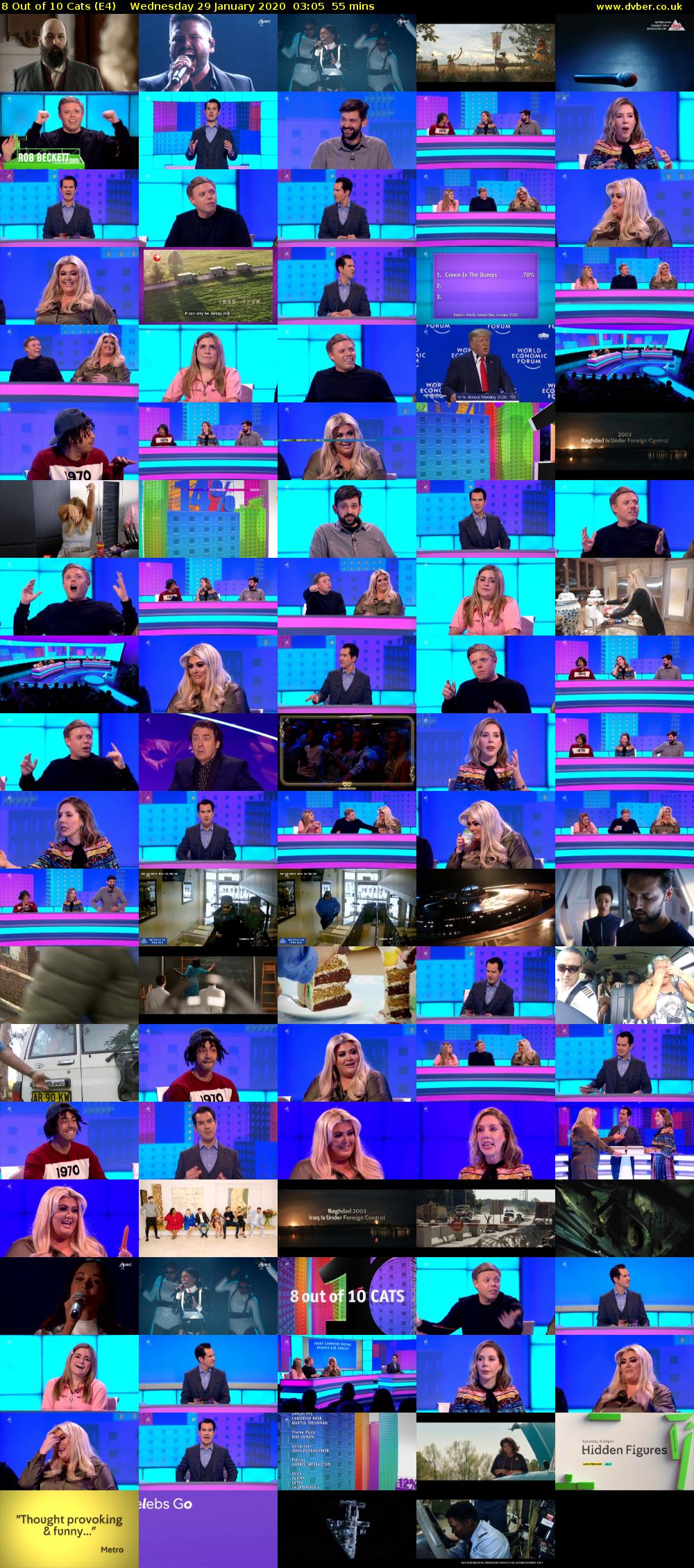 8 Out of 10 Cats (E4) Wednesday 29 January 2020 03:05 - 04:00