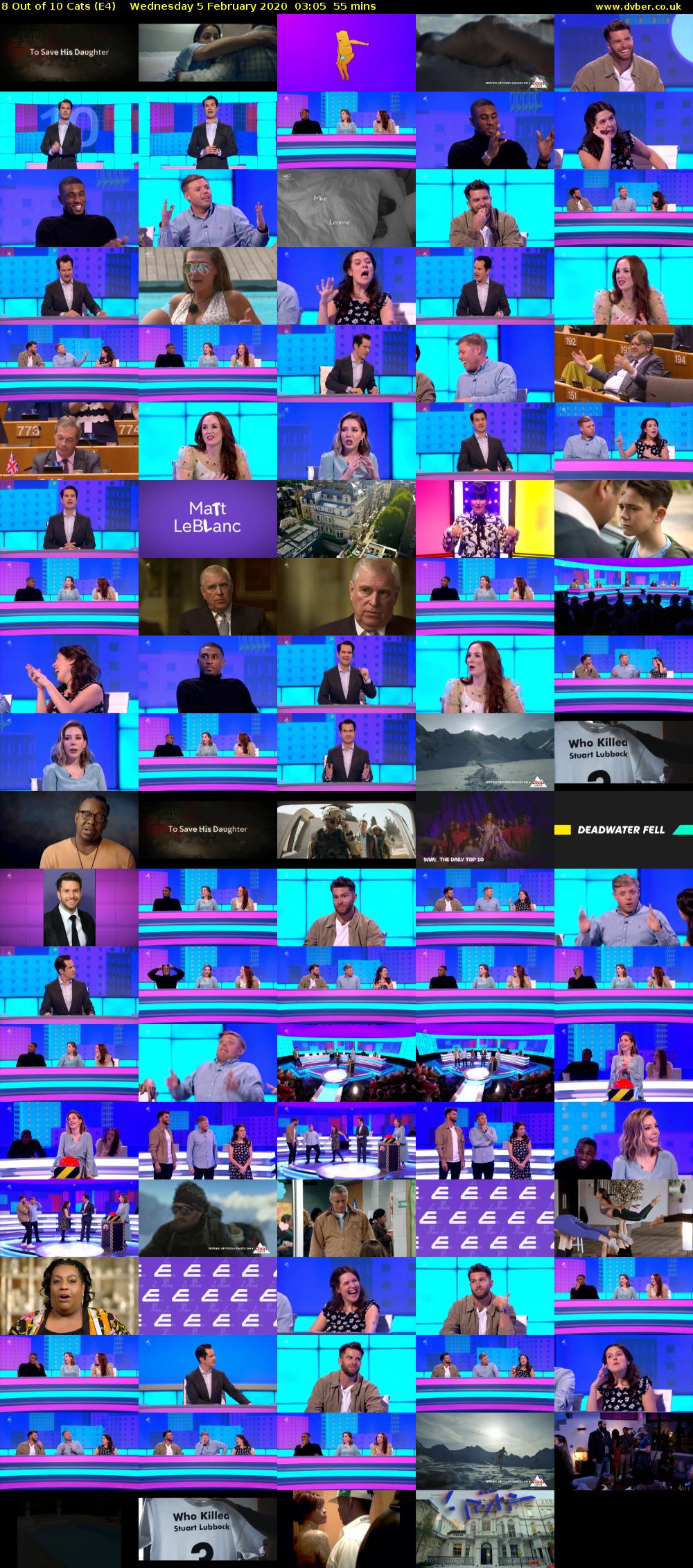 8 Out of 10 Cats (E4) Wednesday 5 February 2020 03:05 - 04:00