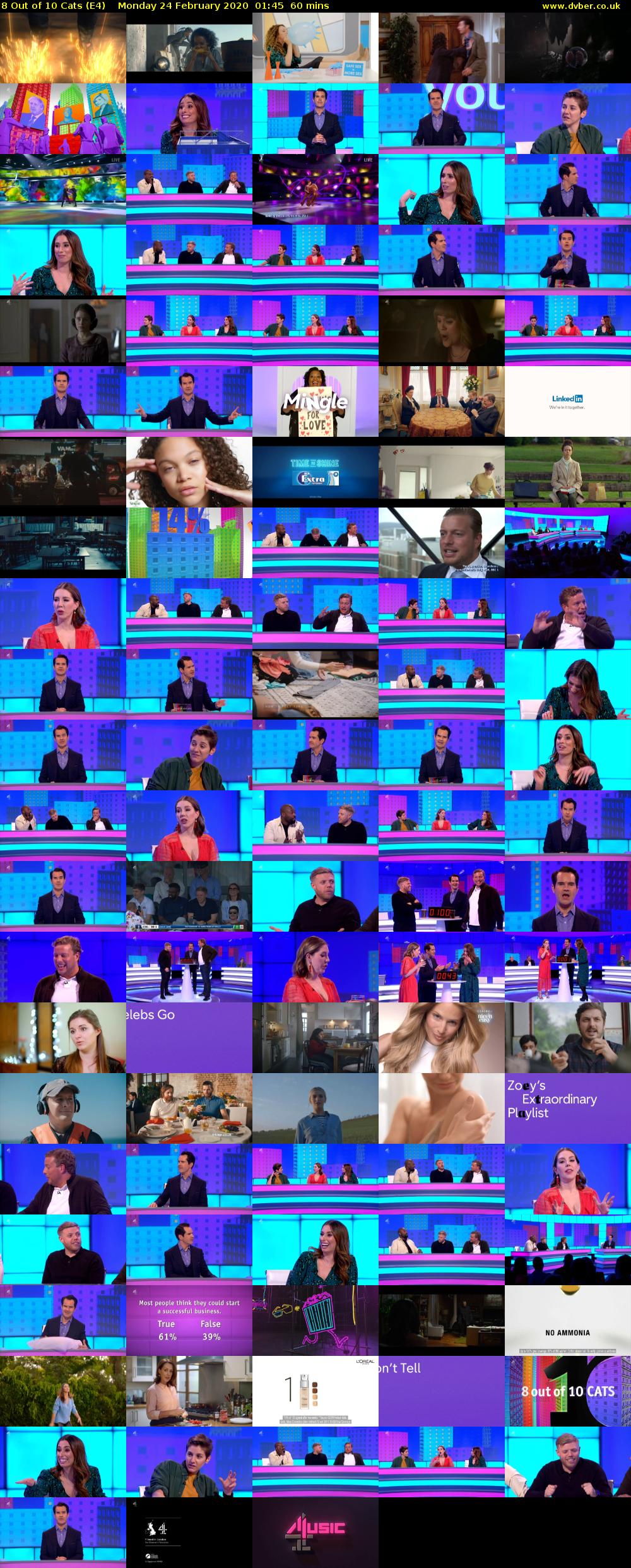 8 Out of 10 Cats (E4) Monday 24 February 2020 01:45 - 02:45