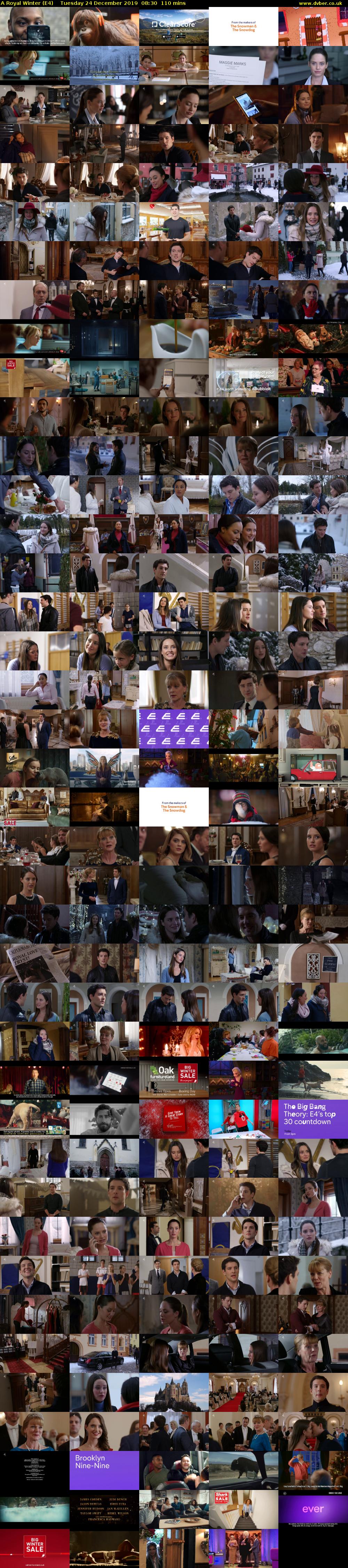 A Royal Winter (E4) Tuesday 24 December 2019 08:30 - 10:20