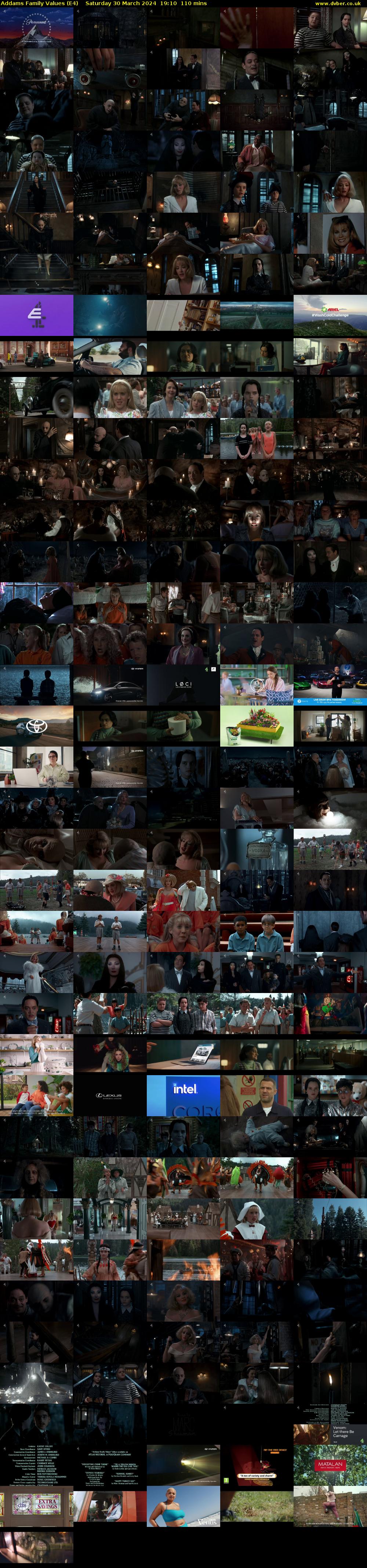 Addams Family Values (E4) Saturday 30 March 2024 19:10 - 21:00