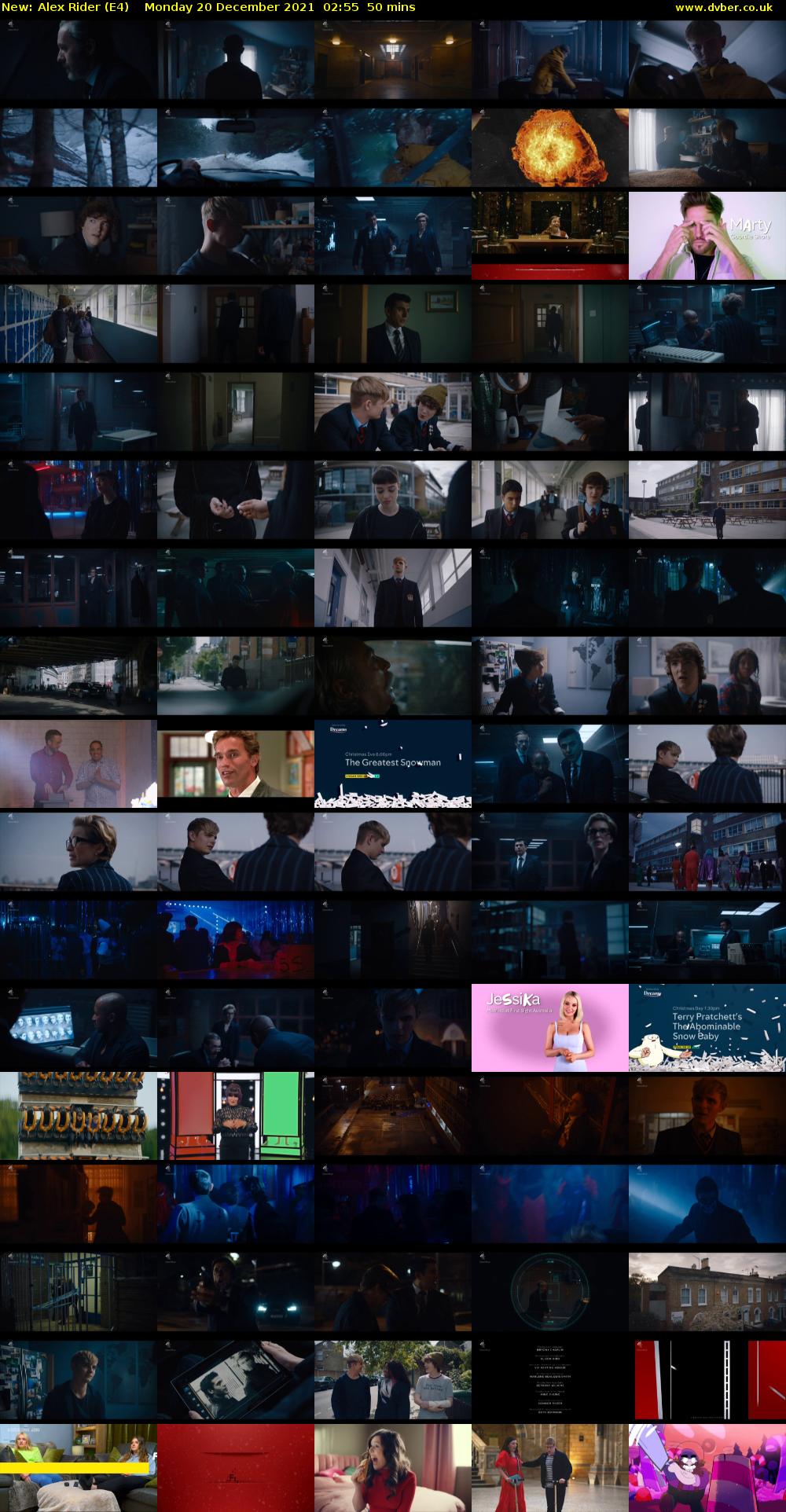 Alex Rider (E4) Monday 20 December 2021 02:55 - 03:45