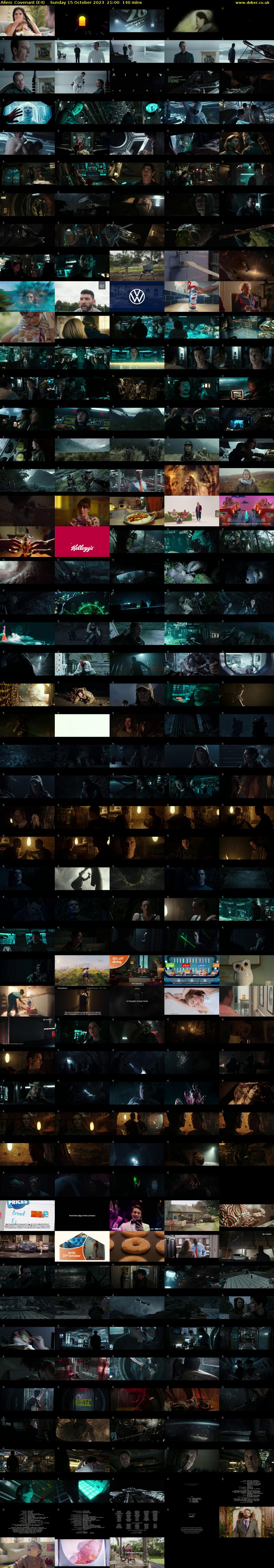 Alien: Covenant (E4) Sunday 15 October 2023 21:00 - 23:20