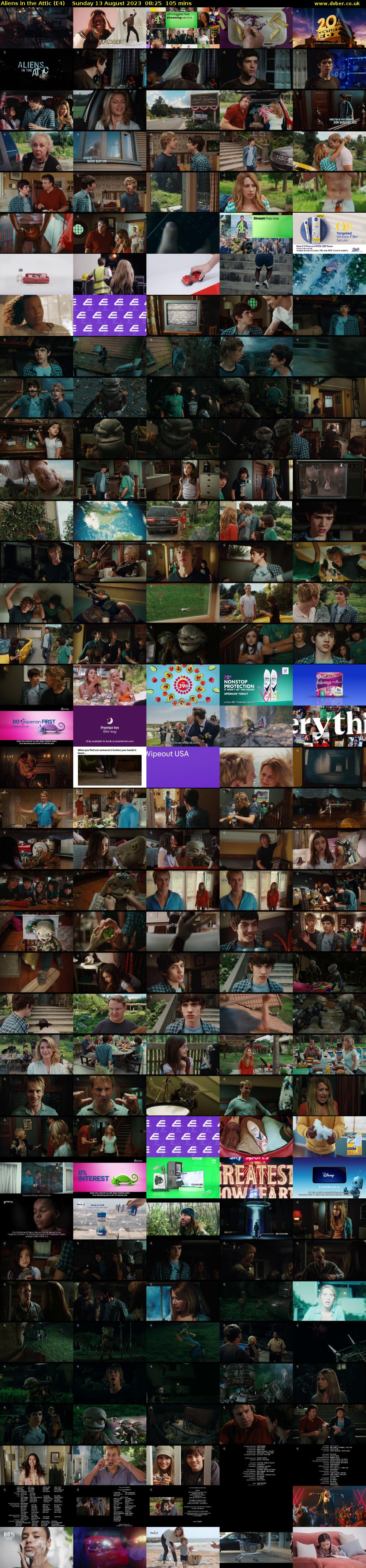 Aliens in the Attic (E4) Sunday 13 August 2023 08:25 - 10:10