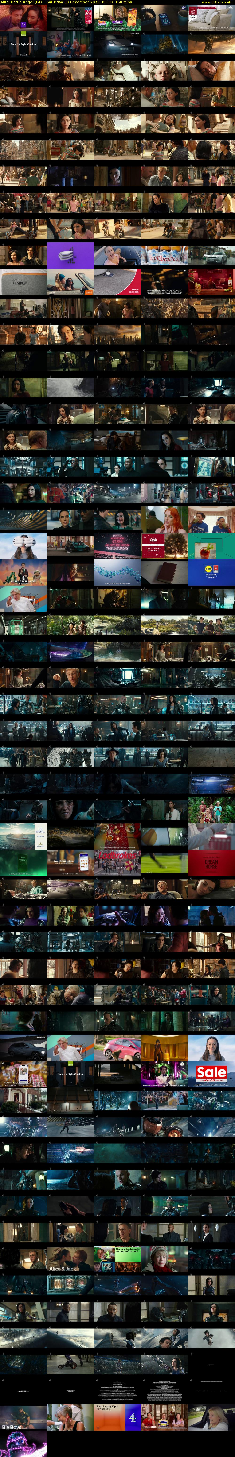 Alita: Battle Angel (E4) Saturday 30 December 2023 00:30 - 03:00