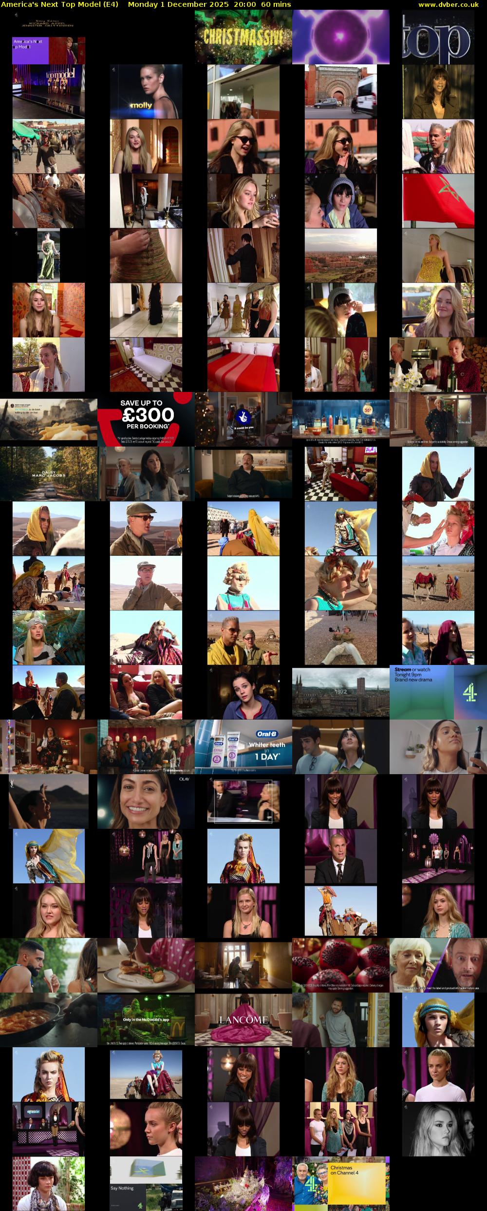 America's Next Top Model (E4) Monday 1 December 2025 20:00 - 21:00