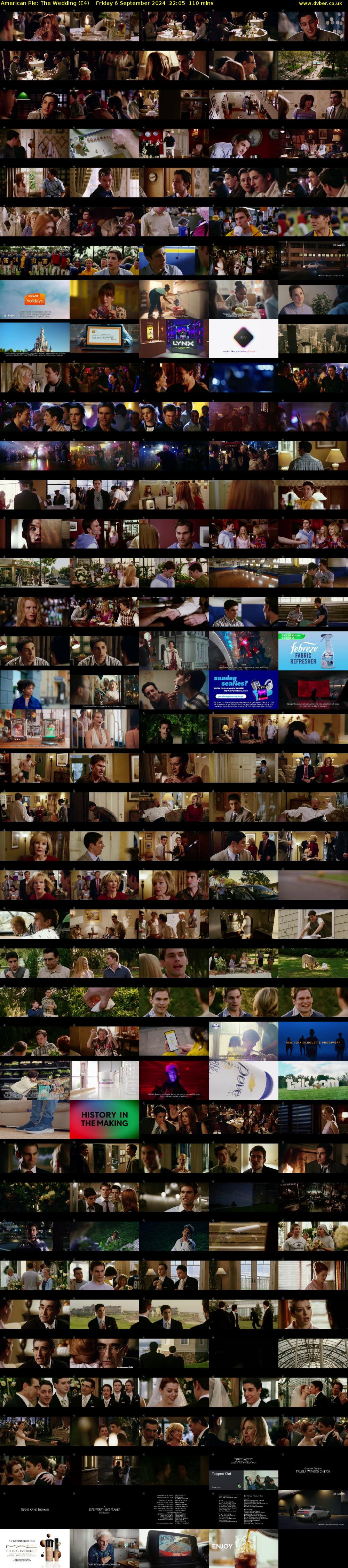 American Pie: The Wedding (E4) Friday 6 September 2024 22:05 - 23:55