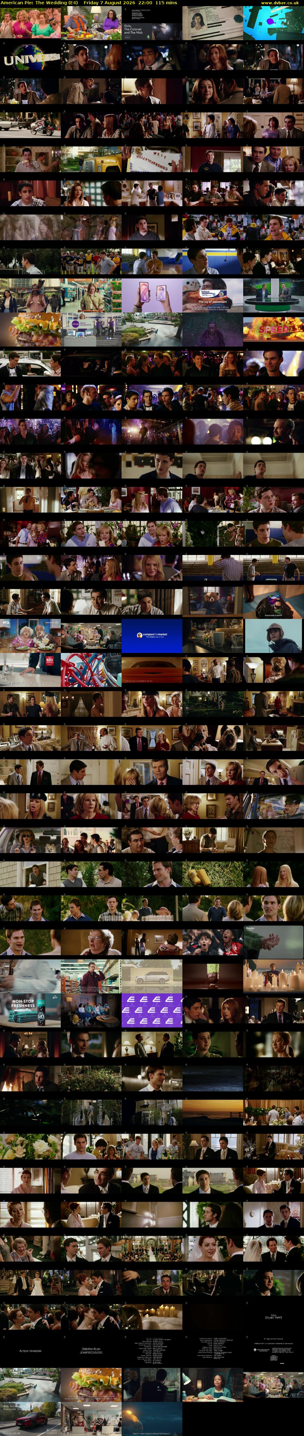 American Pie: The Wedding (E4) Friday 7 August 2026 22:00 - 23:55