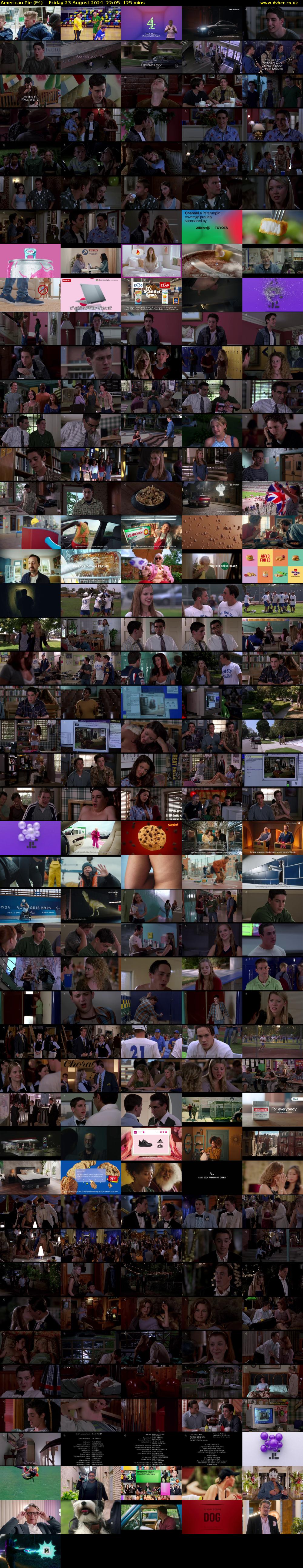 American Pie (E4) Friday 23 August 2024 22:05 - 00:10