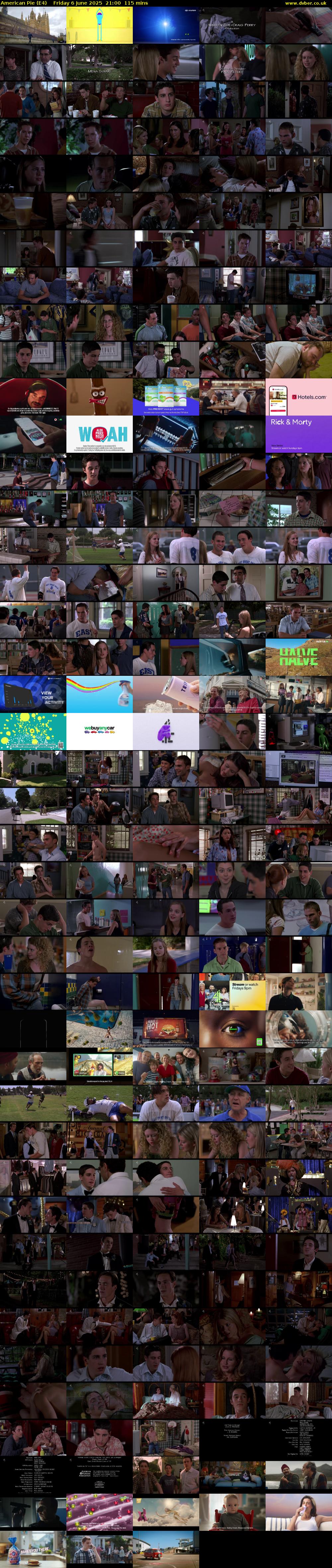American Pie (E4) Friday 6 June 2025 21:00 - 22:55