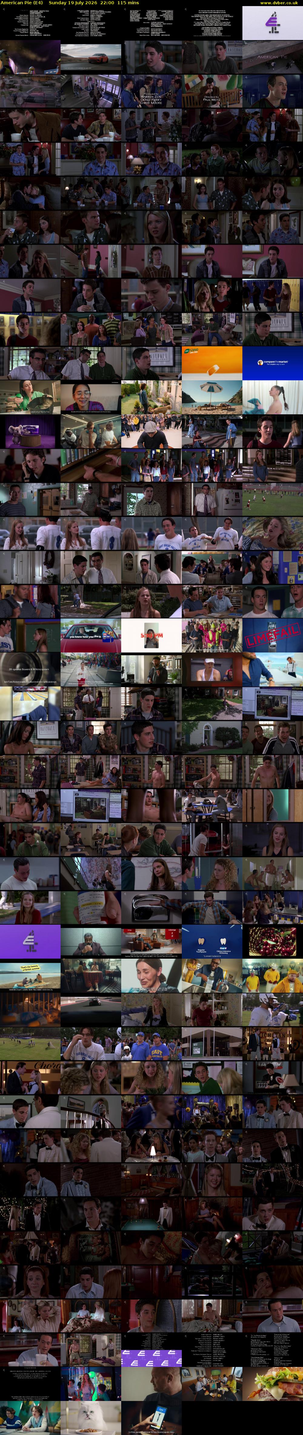 American Pie (E4) Sunday 19 July 2026 22:00 - 23:55
