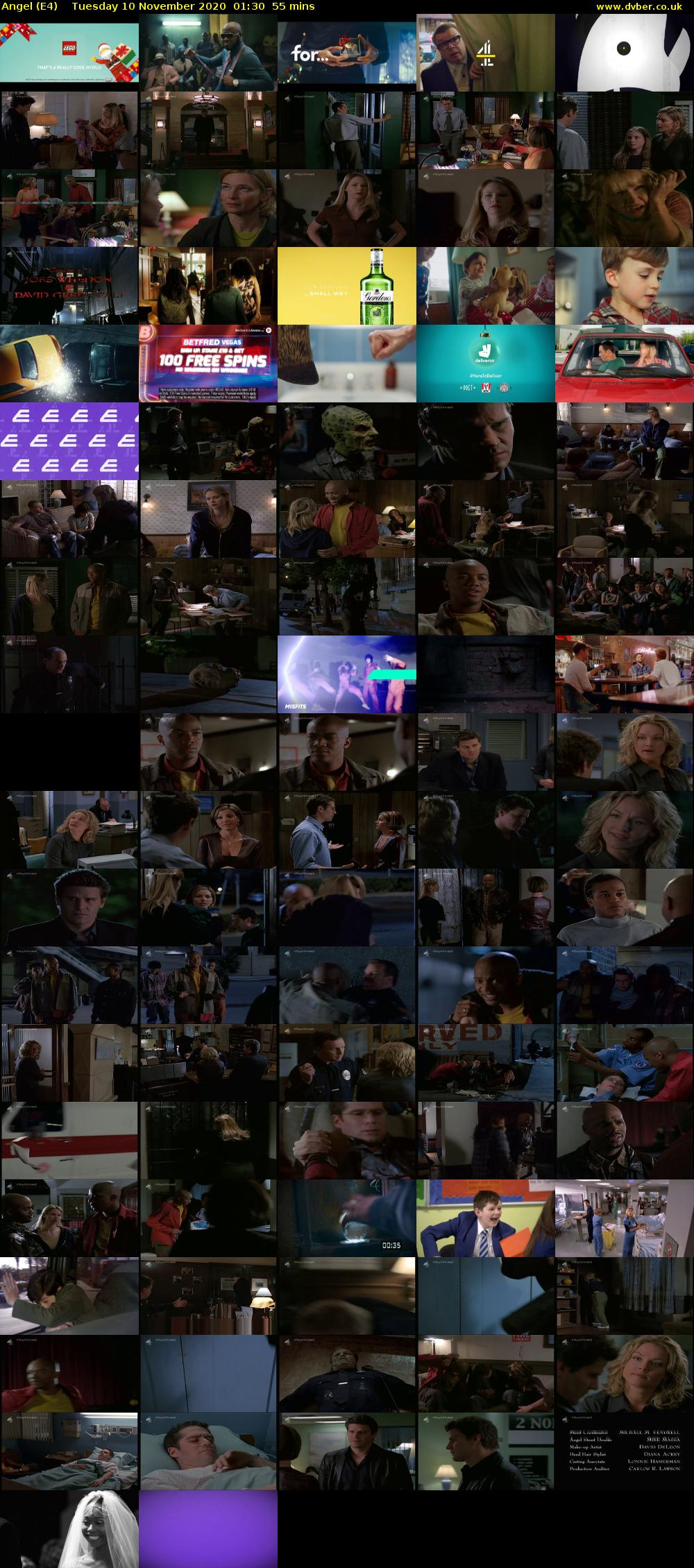 Angel (E4) Tuesday 10 November 2020 01:30 - 02:25