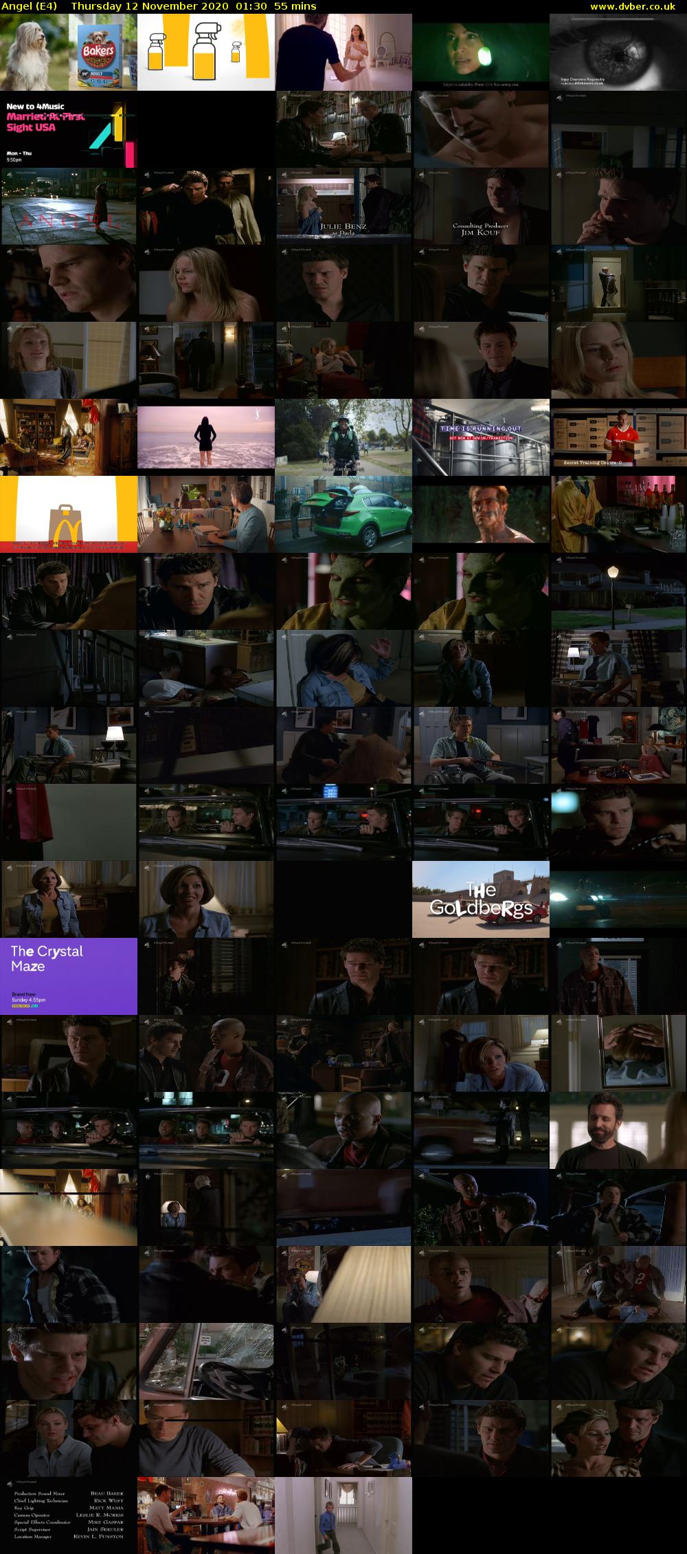 Angel (E4) Thursday 12 November 2020 01:30 - 02:25