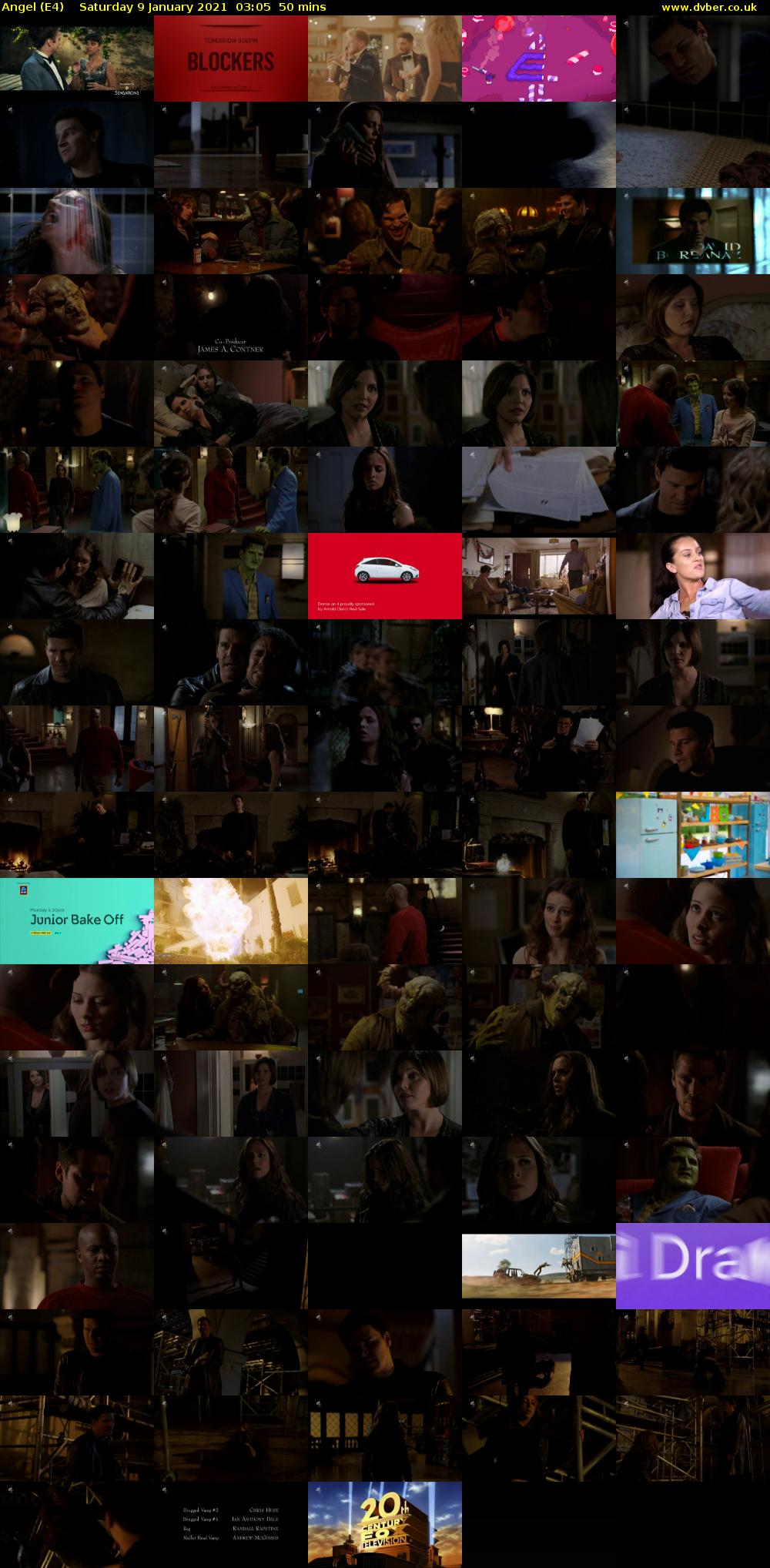 Angel (E4) Saturday 9 January 2021 03:05 - 03:55