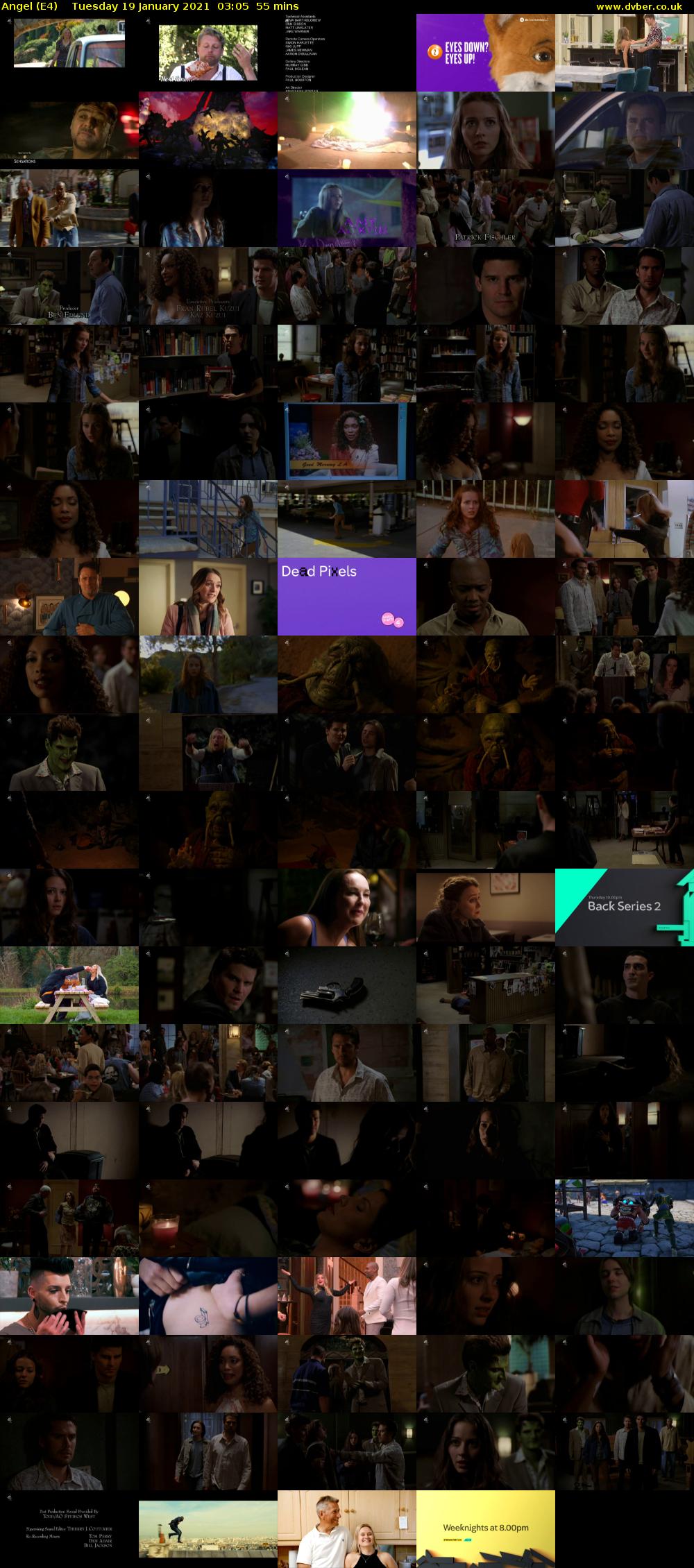 Angel (E4) Tuesday 19 January 2021 03:05 - 04:00