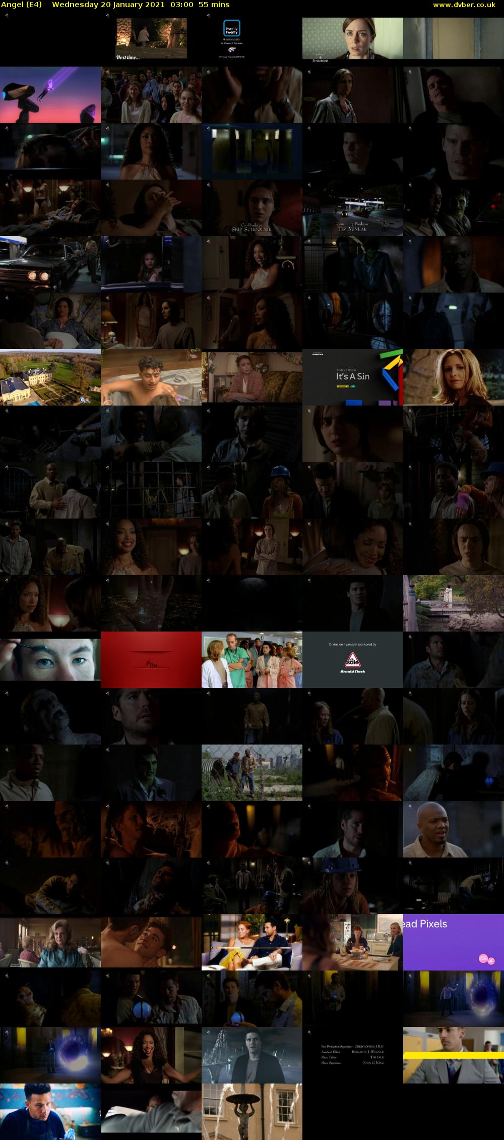 Angel (E4) Wednesday 20 January 2021 03:00 - 03:55