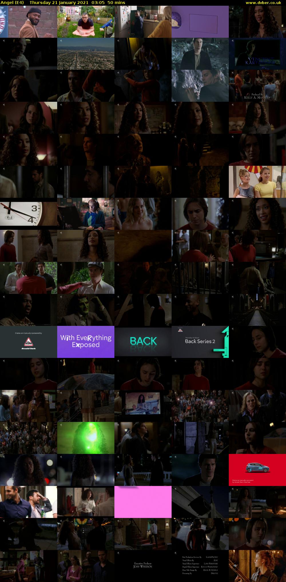 Angel (E4) Thursday 21 January 2021 03:05 - 03:55