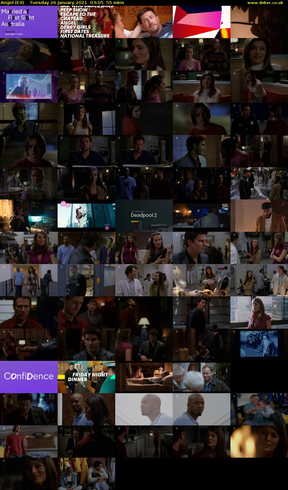 Angel (E4) Tuesday 26 January 2021 03:05 - 04:00