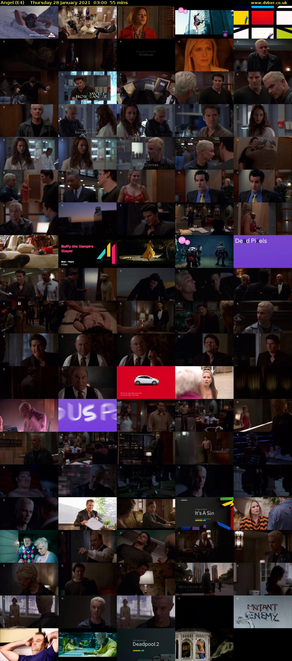 Angel (E4) Thursday 28 January 2021 03:00 - 03:55