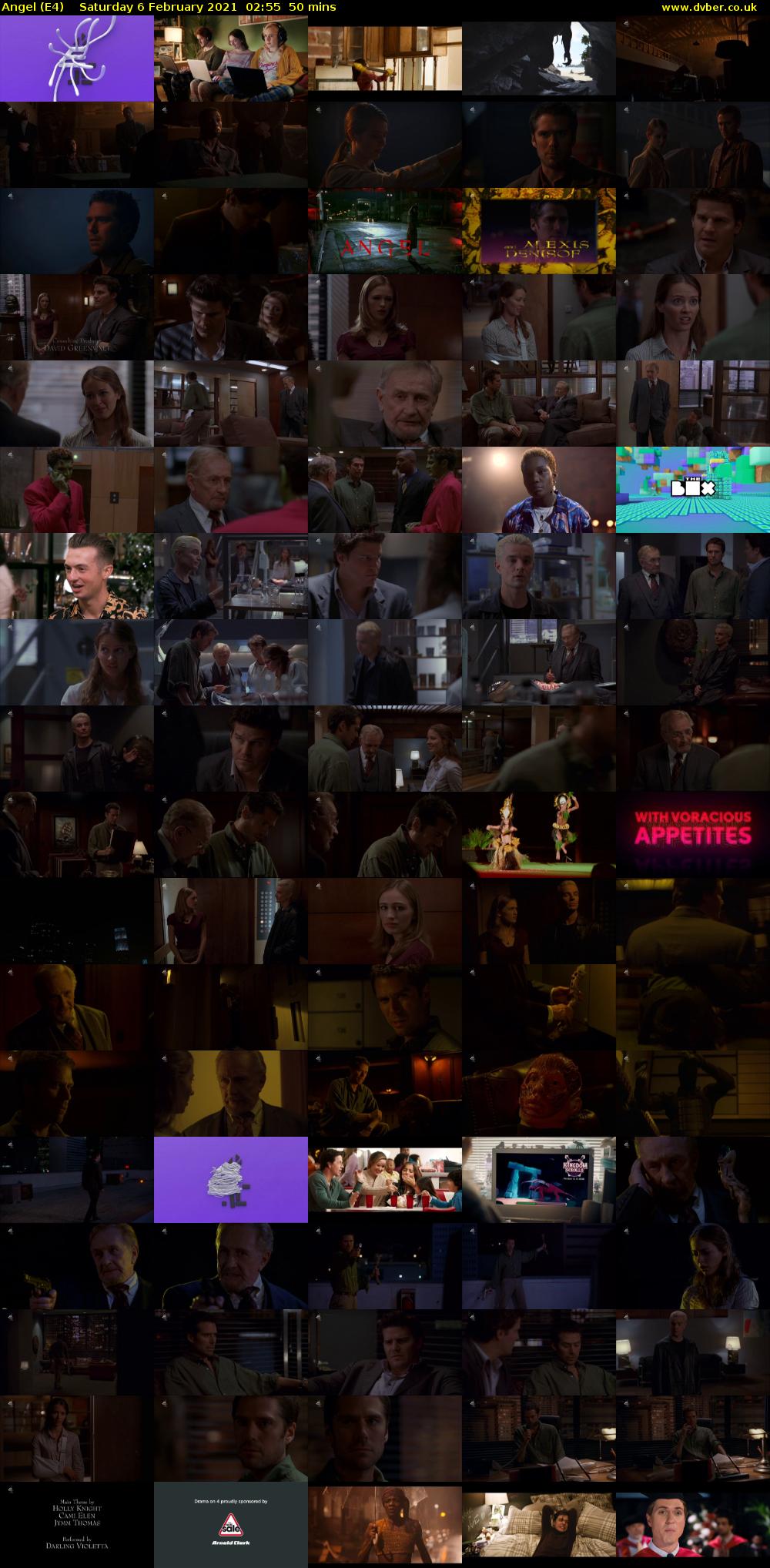 Angel (E4) Saturday 6 February 2021 02:55 - 03:45