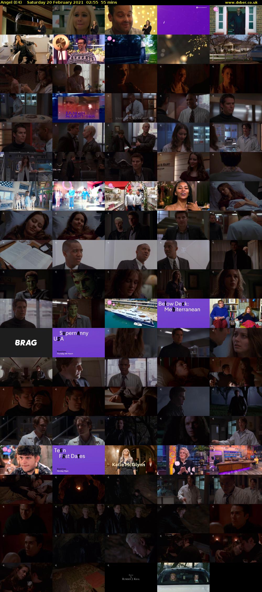 Angel (E4) Saturday 20 February 2021 02:55 - 03:50