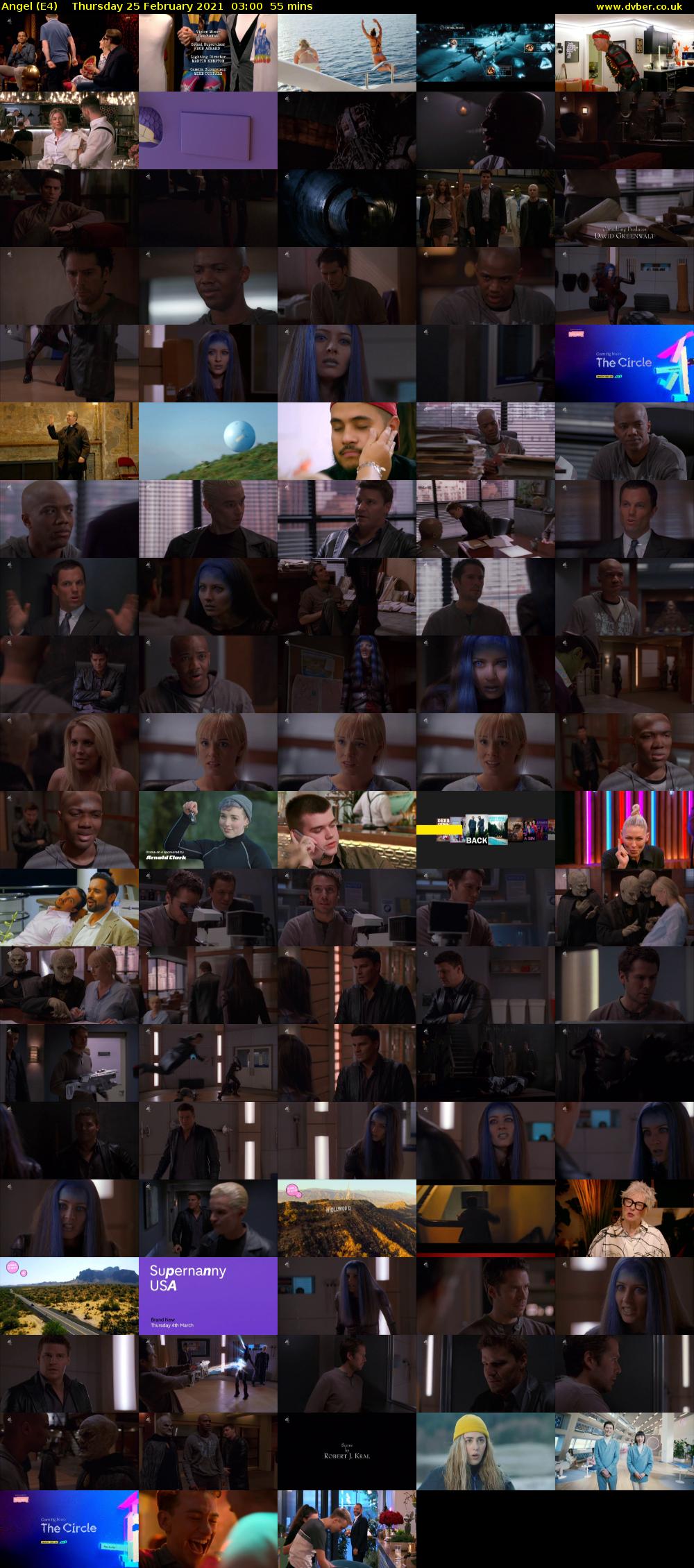 Angel (E4) Thursday 25 February 2021 03:00 - 03:55