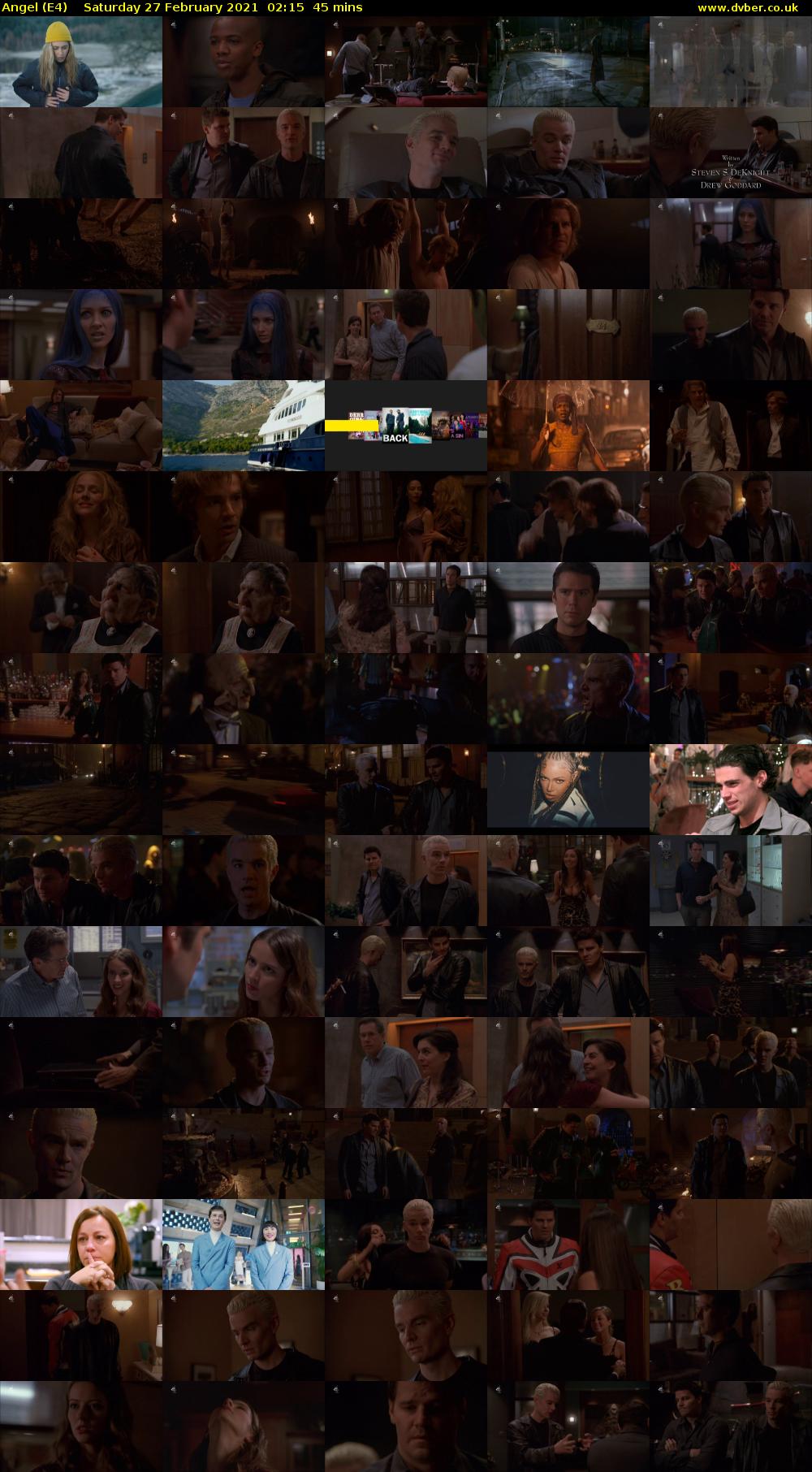 Angel (E4) Saturday 27 February 2021 02:15 - 03:00