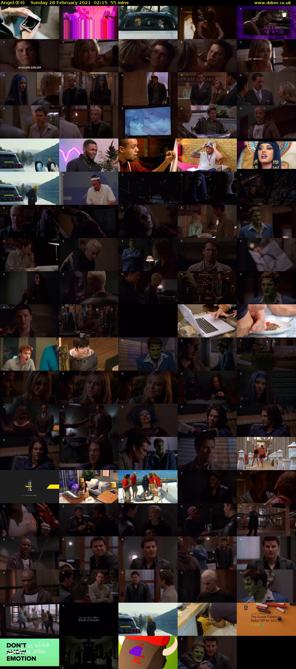 Angel (E4) Sunday 28 February 2021 02:15 - 03:10