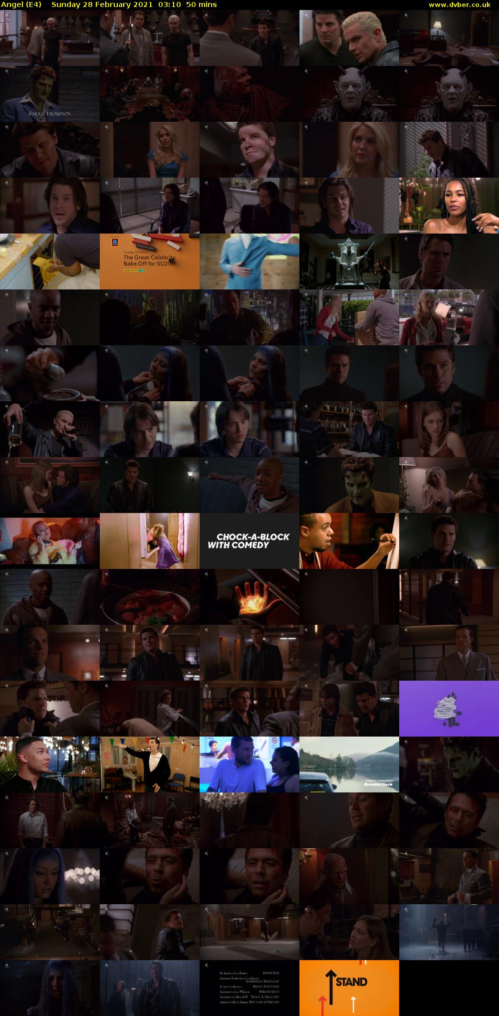 Angel (E4) Sunday 28 February 2021 03:10 - 04:00