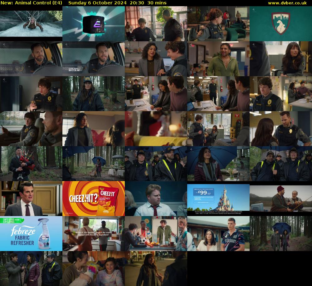 Animal Control (E4) Sunday 6 October 2024 20:30 - 21:00