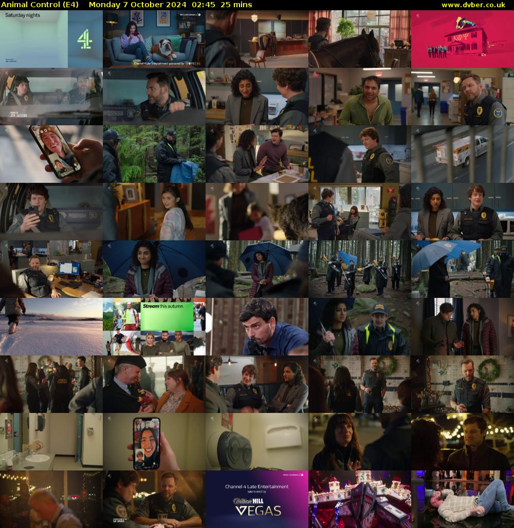 Animal Control (E4) Monday 7 October 2024 02:45 - 03:10