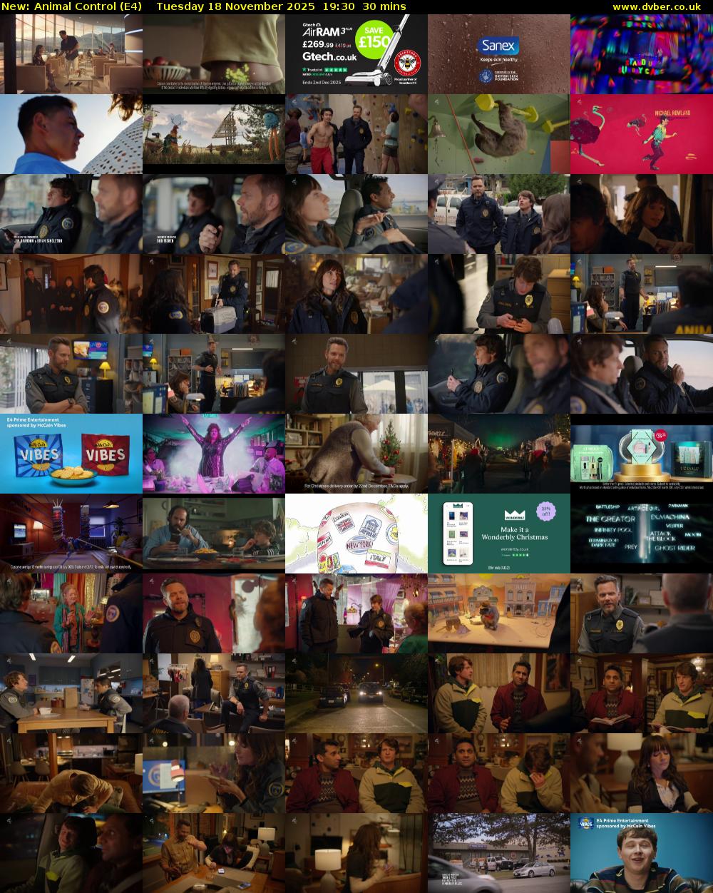 Animal Control (E4) Tuesday 18 November 2025 19:30 - 20:00